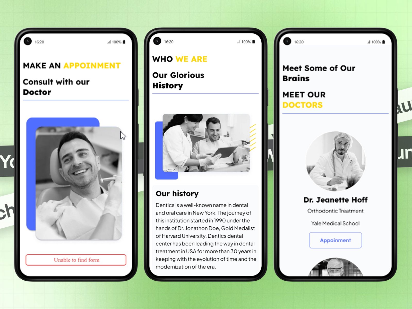 Dental Clinic GoHighLevel Website Template | GHL Dentist Website | Done For You | GHL Website Design - Image 3