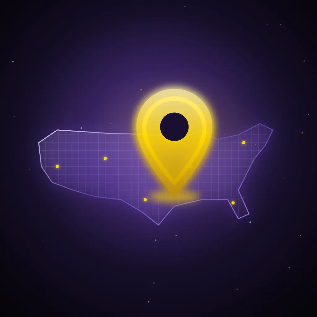Illustration of a person navigating with a map