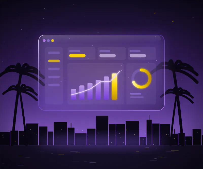 GoHighLevel CRM software interface illustration