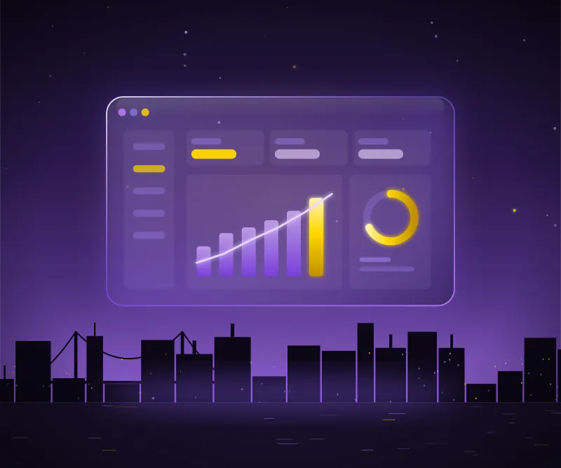 GoHighLevel CRM interface with marketing icons