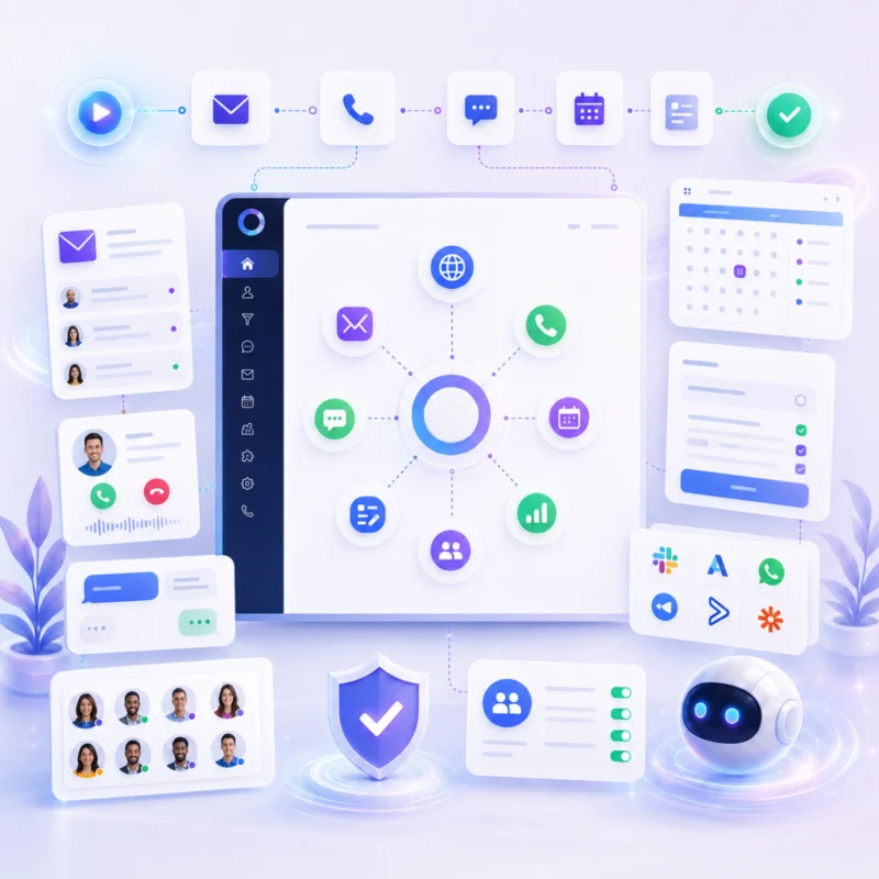 GoHighLevel digital marketing CRM software interface