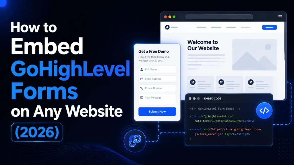 Embed GoHighLevel Forms on Any Website