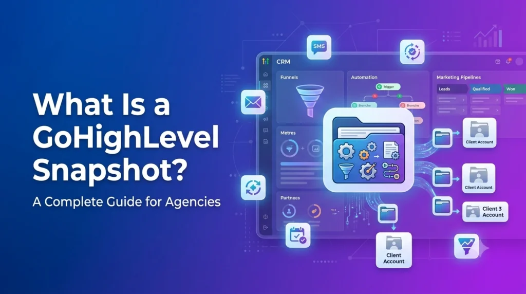 What Is a GoHighLevel Snapshot A complete guide for agencies