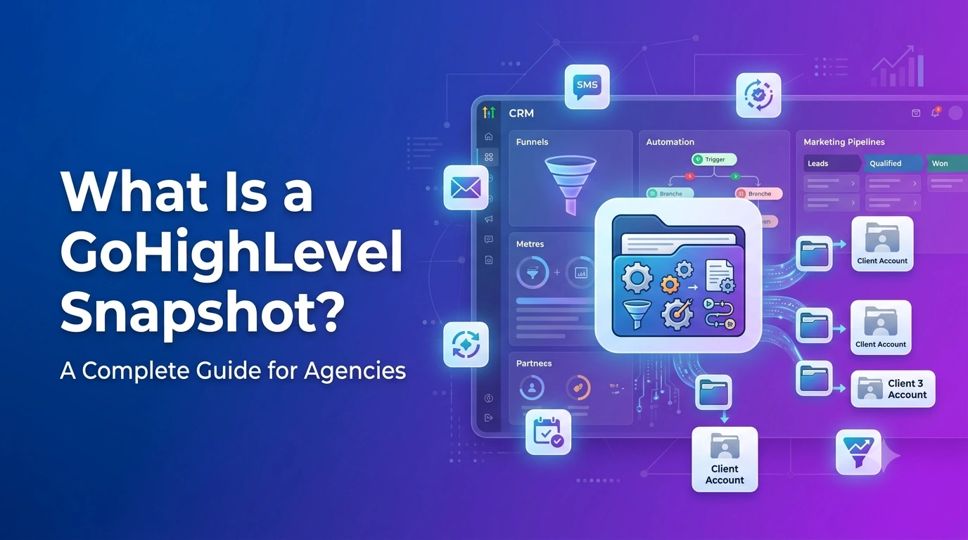 What Is a GoHighLevel Snapshot A complete guide for agencies