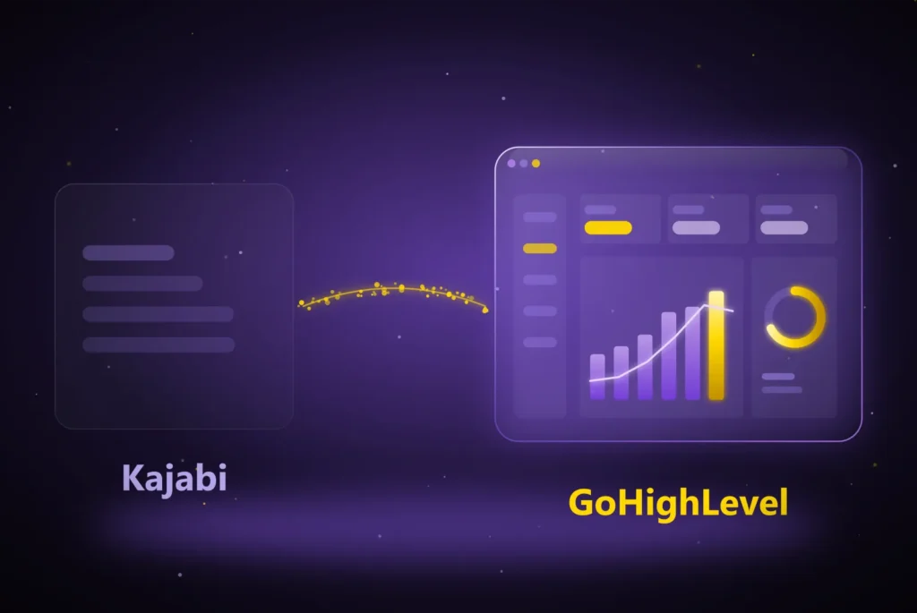 Kajabi to GoHighLevel migration moving products, funnels, contacts and automations into one CRM