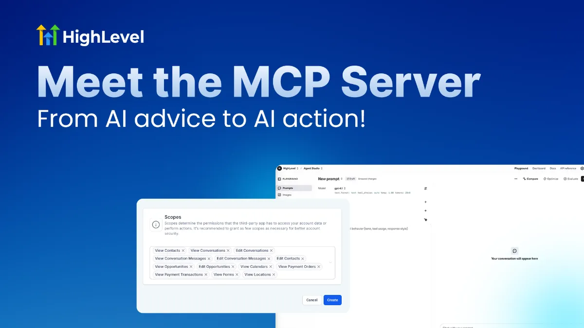 HighLevel official MCP server with 36 tools