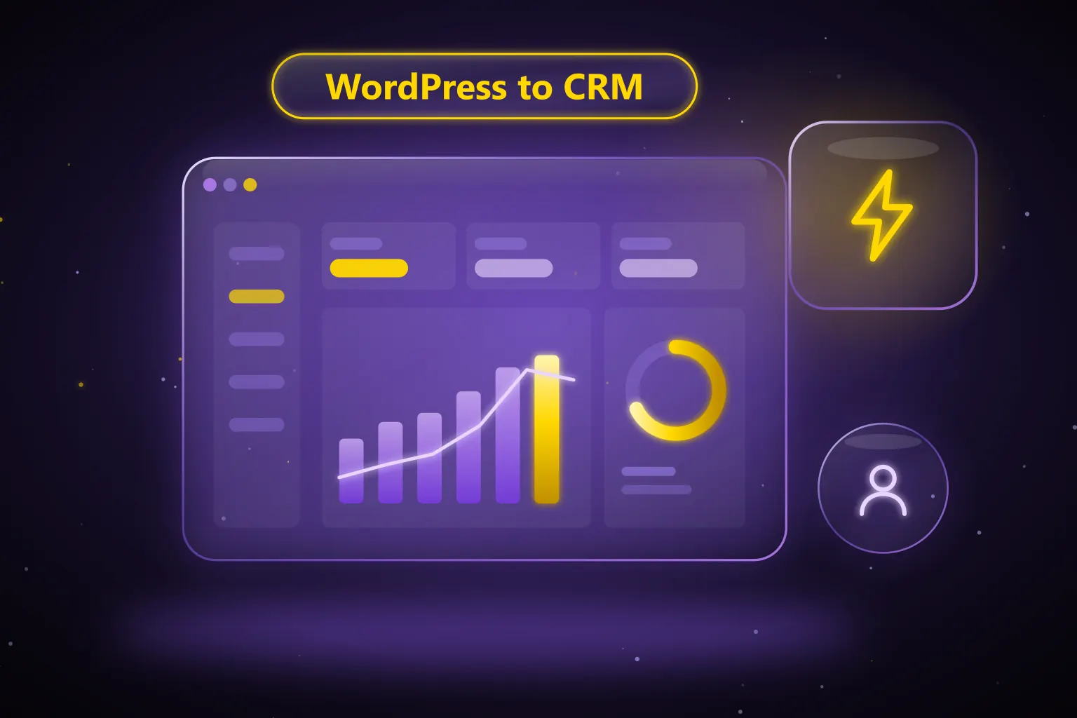 LeadConnector WordPress plugin sending website leads into the GoHighLevel CRM dashboard